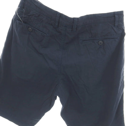 【中古】ガネーシュ ganesh ストレッチ コットン ショートパンツ ネイビー【サイズ32】【 状態ランクB 】【 メンズ 】