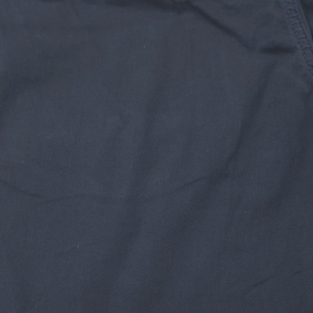 【中古】ガネーシュ ganesh ストレッチ コットン ショートパンツ ネイビー【サイズ32】【 状態ランクB 】【 メンズ 】