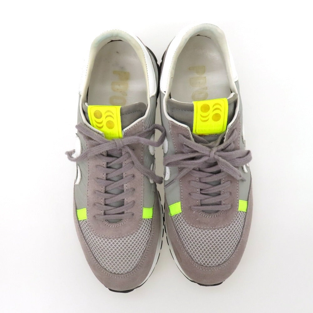 【中古】パントフォラドーロ Pantofola dOro ナイロン系 スニーカー グレー系【サイズ42】【 状態ランクB 】【 メンズ 】