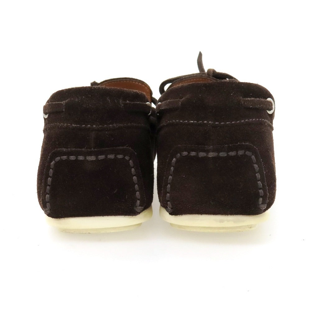 【中古】サントーニ Santoni スエード ローファー ダークブラウン【サイズ7 1/2】【 状態ランクB 】【 メンズ 】