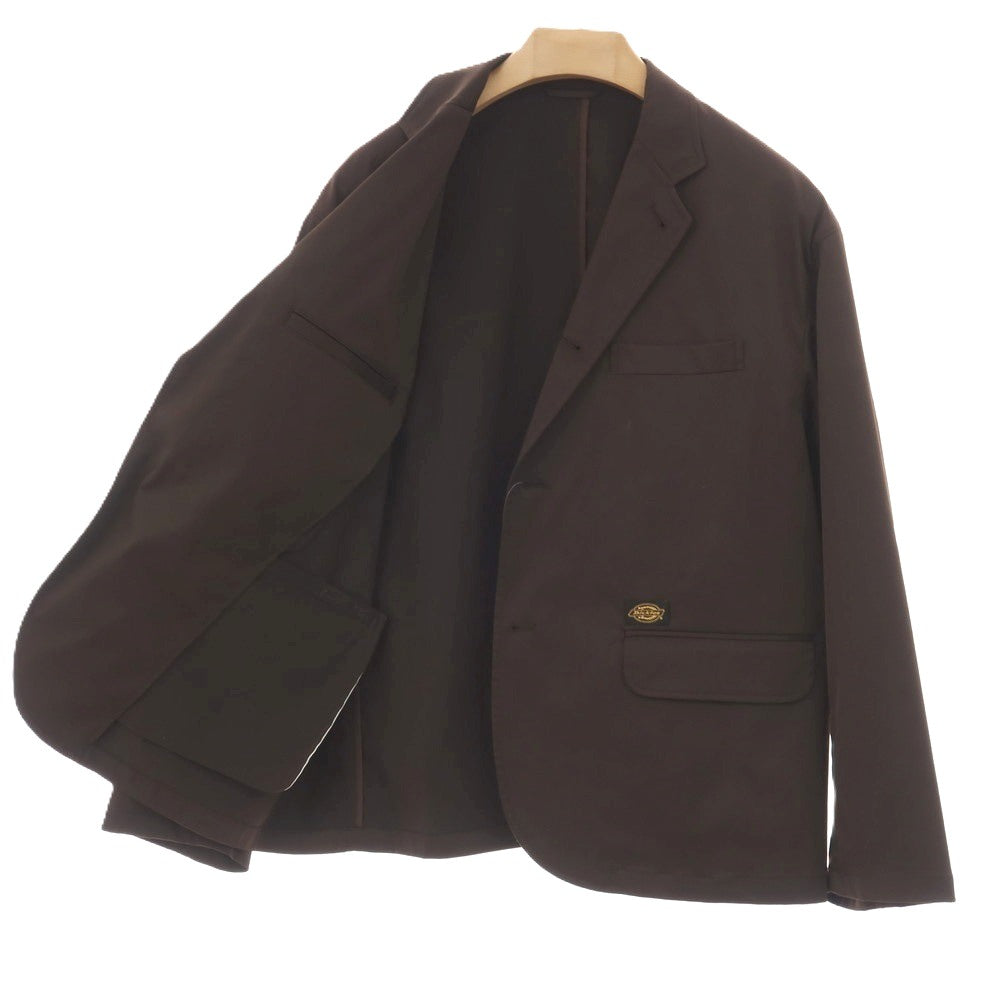 【中古】ディッキーズ Dickies × TRIPSTER ポリエステル 3つボタンスーツ セットアップ ブラウン【サイズL】【 状態ランクB 】【 メンズ 】
