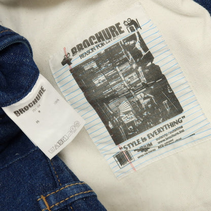【中古】ブローシュア BROCHURE コットン イージー デニムパンツ ネイビー【サイズM】【 状態ランクB 】【 メンズ 】