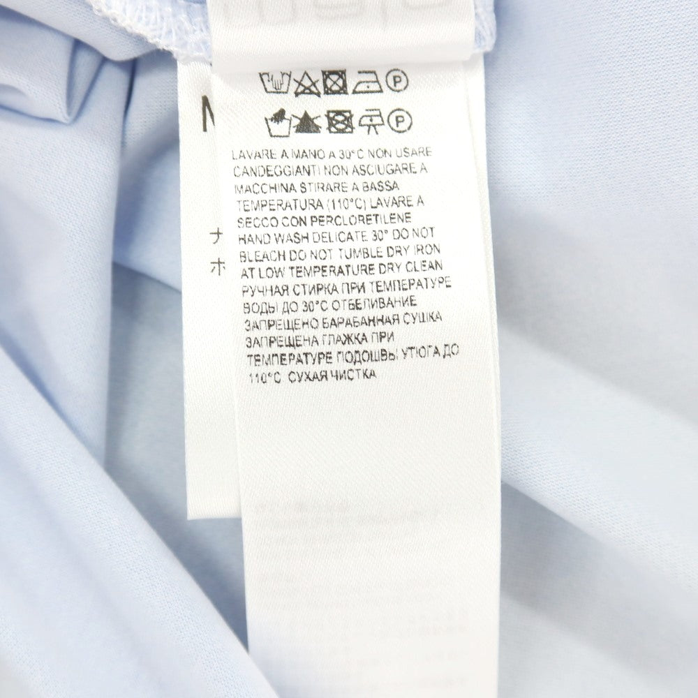 【新品】マーロ Malo ストレッチ ナイロン 半袖ポロシャツ ライトブルー【サイズ41】【 状態ランクN 】【 メンズ 】