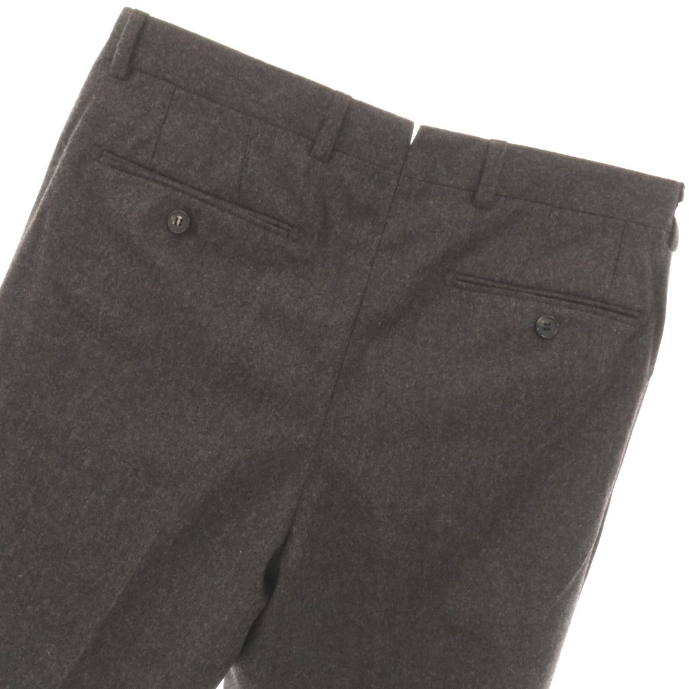 【中古】リネア パンタローニ Linea Pantaloni ウール ドレススラックスパンツ ブラウン【サイズ46】【 状態ランクA 】【 メンズ 】