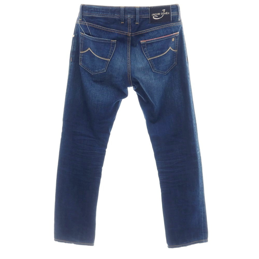 【中古】ヤコブコーエン JACOB COHEN J622 P LTD コットン デニムパンツ ネイビー【サイズ31】【 状態ランクB 】【 メンズ 】