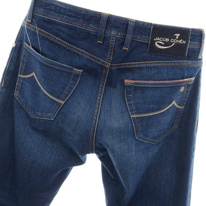 【中古】ヤコブコーエン JACOB COHEN J622 P LTD コットン デニムパンツ ネイビー【サイズ31】【 状態ランクB 】【 メンズ 】