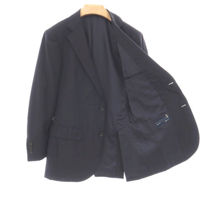 【中古】オンダータ Ondata SUPER130’S ウール 2つボタンスーツ ダークネイビー【サイズ44/79】【 状態ランクC 】【 メンズ 】
