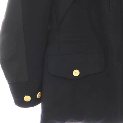 【中古】タケオキクチ TAKEO KIKUCHI TOKITO ウール フーデッド 中綿ブルゾン ネイビー【サイズ3】【 状態ランクB 】【 メンズ 】