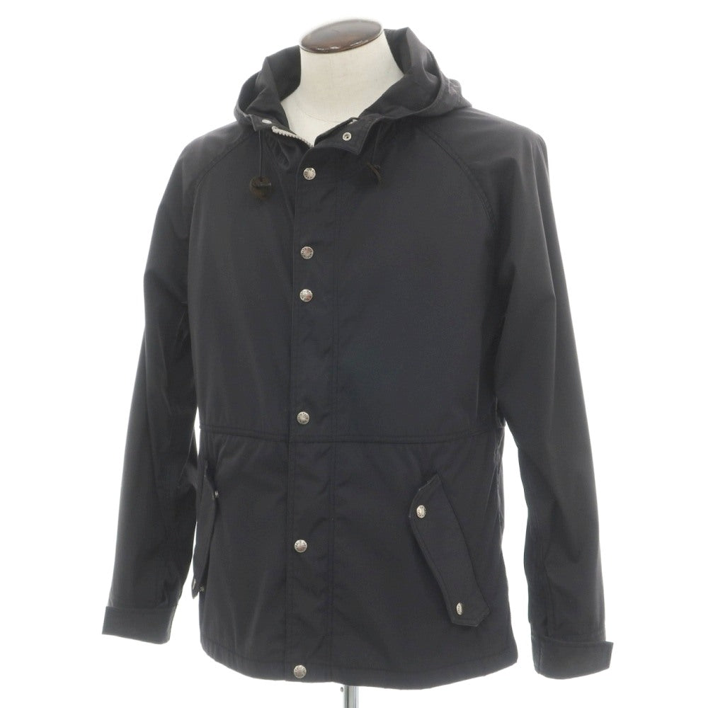 【中古】ザノースフェイスパープルレーベル THE NORTH FACE PURPLE LABEL ポリエステルコットン マウンテンパーカー ブラック【サイズXL】【 状態ランクC 】【 メンズ 】