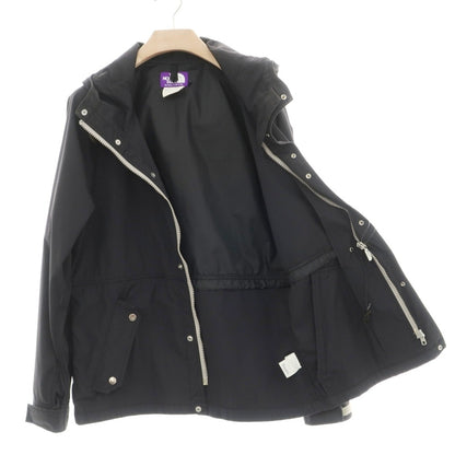 【中古】ザノースフェイスパープルレーベル THE NORTH FACE PURPLE LABEL ポリエステルコットン マウンテンパーカー ブラック【サイズXL】【 状態ランクC 】【 メンズ 】