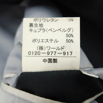 【中古】タケオキクチ TAKEO KIKUCHI ウールポリウレタン 1つボタンスーツ ブラック【サイズ3】【 状態ランクD 】【 メンズ 】