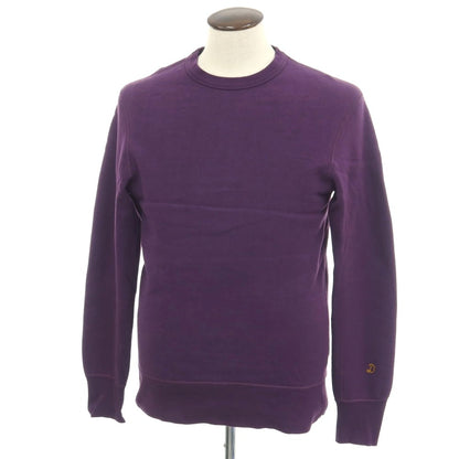 【中古】ドレステリア DRESSTERIOR コットン クルーネック スウェット パープル【サイズL】【 状態ランクC 】【 メンズ 】