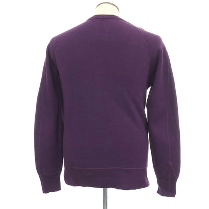 【中古】ドレステリア DRESSTERIOR コットン クルーネック スウェット パープル【サイズL】【 状態ランクC 】【 メンズ 】