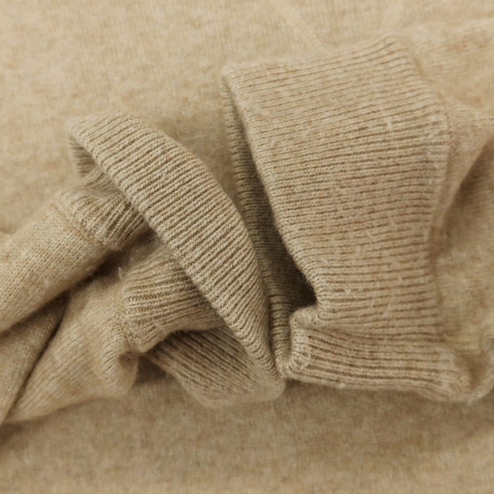 【中古】ドレステリア DRESSTERIOR × 櫻井貴史 ウールレーヨンナイロン シャギーラクーン ニット ベージュ【サイズL】【 状態ランクB 】【 メンズ 】