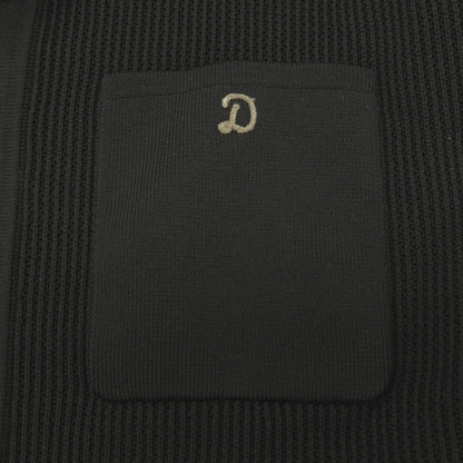 【中古】ドレステリア DRESSTERIOR ポリエステル オープンカラー 半袖ニットシャツ ブラック【サイズXL】【 状態ランクB 】【 メンズ 】