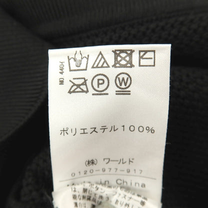 【中古】ドレステリア DRESSTERIOR ポリエステル オープンカラー 半袖ニットシャツ ブラック【サイズXL】【 状態ランクB 】【 メンズ 】