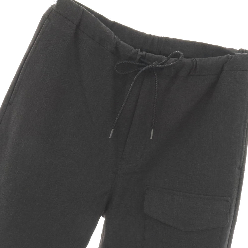 【中古】ドレステリア DRESSTERIOR ストレッチ ポリエステルレーヨンアクリル イージーパンツ ダークグレー【サイズ79】【 状態ランクC 】【 メンズ 】