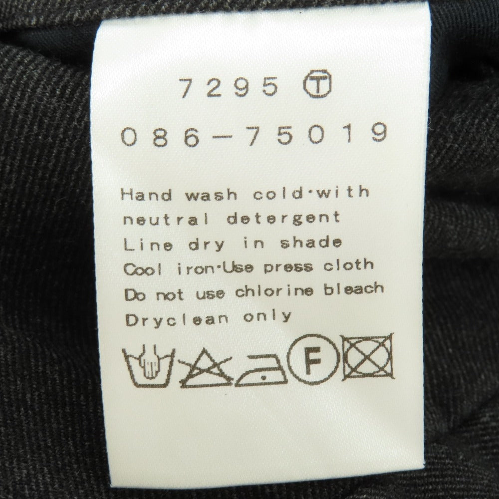 【中古】ドレステリア DRESSTERIOR ストレッチ ポリエステルレーヨンアクリル イージーパンツ ダークグレー【サイズ79】【 状態ランクC 】【 メンズ 】
