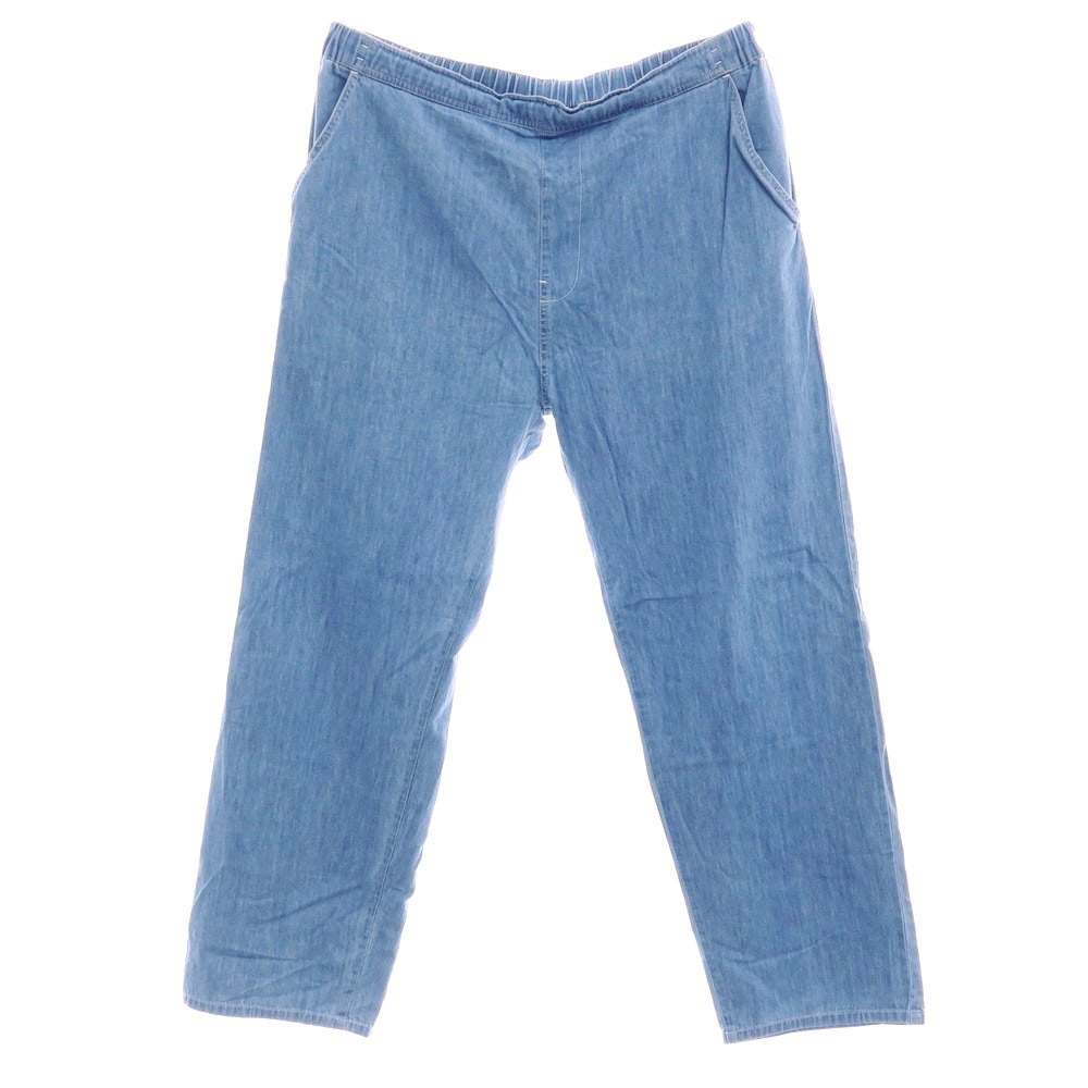 【中古】ドレステリア DRESSTERIOR コットン イージーパンツ ライトブルー【サイズ85】【 状態ランクC 】【 メンズ 】