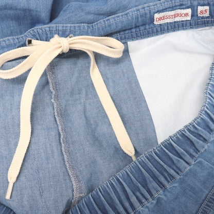 【中古】ドレステリア DRESSTERIOR コットン イージーパンツ ライトブルー【サイズ85】【 状態ランクC 】【 メンズ 】