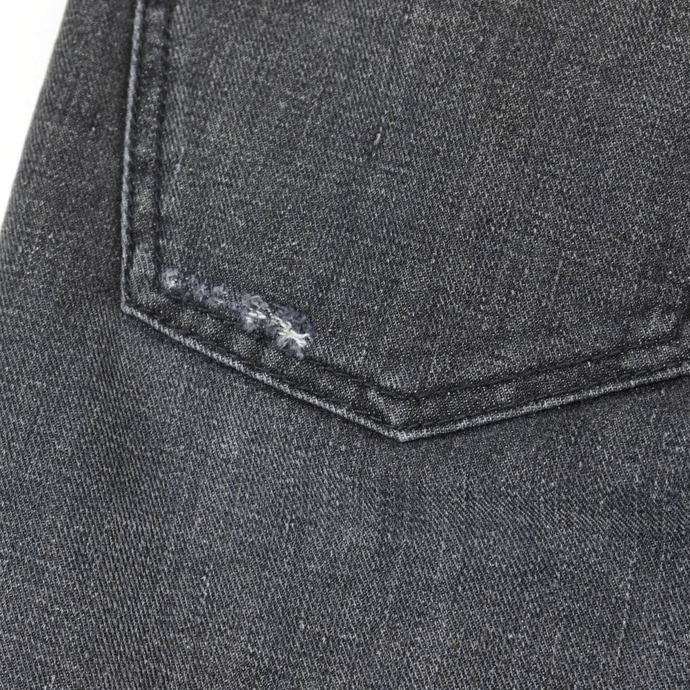 【中古】インコテックス INCOTEX CINQUE コットン デニムパンツ ジーンズ ブラック系【サイズ32】【 状態ランクC 】【 メンズ 】