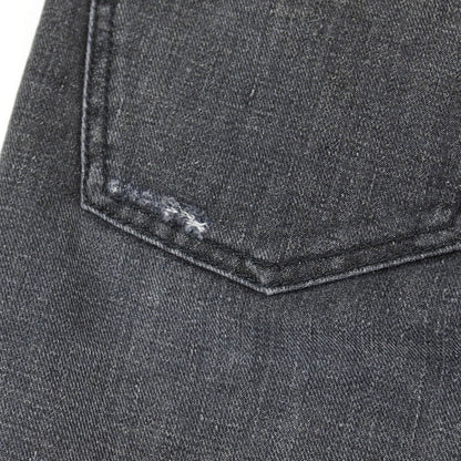 【中古】インコテックス INCOTEX CINQUE コットン デニムパンツ ジーンズ ブラック系【サイズ32】【 状態ランクC 】【 メンズ 】