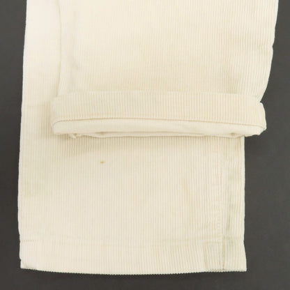 【中古】グロウンアンドソーン grown&amp;sewn SHIP別注 コットン コーデュロイパンツ オフホワイト【サイズ31】【 状態ランクC 】【 メンズ 】