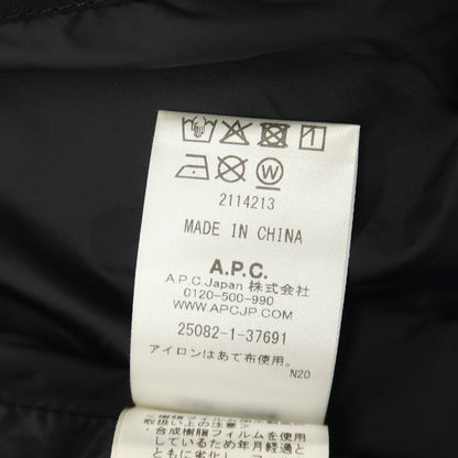 【中古】アーペーセー A.P.C. ポリエステルコットン コーチジャケット ブラック【サイズL】【 状態ランクB 】【 メンズ 】