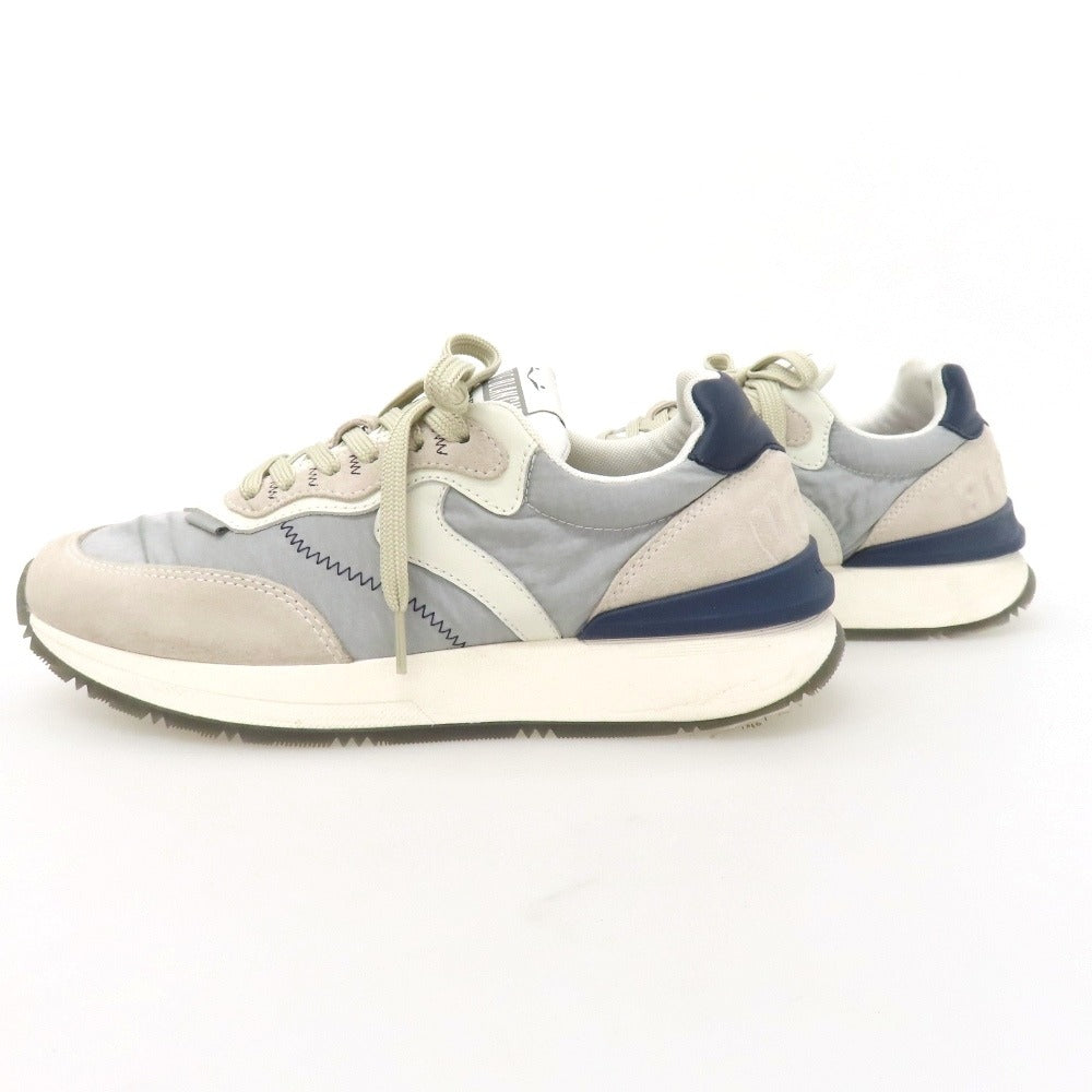 【中古】ボイルブランシェ VOILE BLANCHE ナイロン スエード スニーカー グレー【サイズ40】【 状態ランクB 】【 メンズ 】