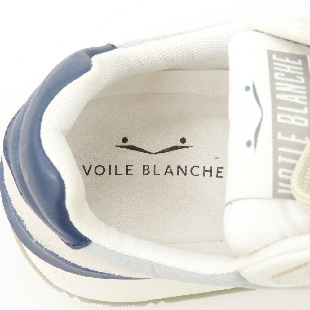 【中古】ボイルブランシェ VOILE BLANCHE ナイロン スエード スニーカー グレー【サイズ40】【 状態ランクB 】【 メンズ 】