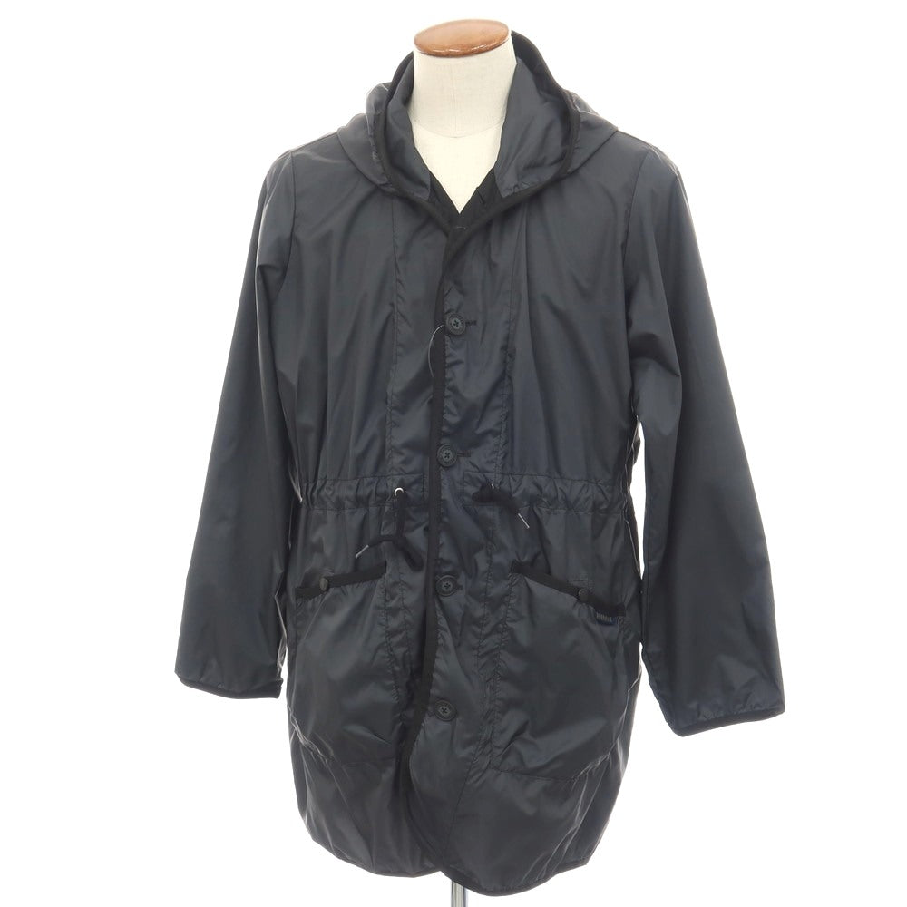 【中古】ラベンハム LAVENHAM ポリエステル フーデッドコート ダークグレイッシュネイビー【サイズ38】【 状態ランクB 】【 メンズ 】