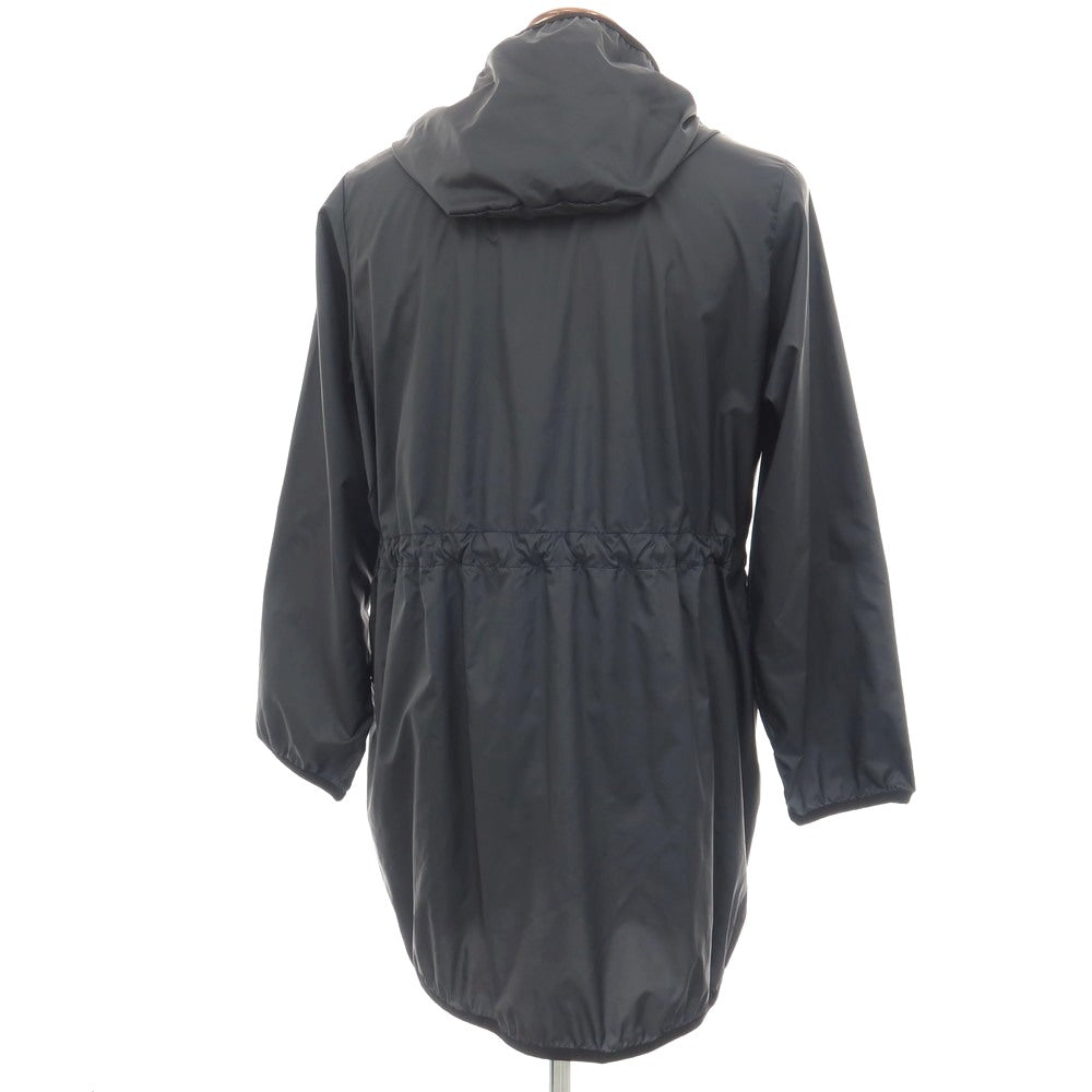 【中古】ラベンハム LAVENHAM ポリエステル フーデッドコート ダークグレイッシュネイビー【サイズ38】【 状態ランクB 】【 メンズ 】