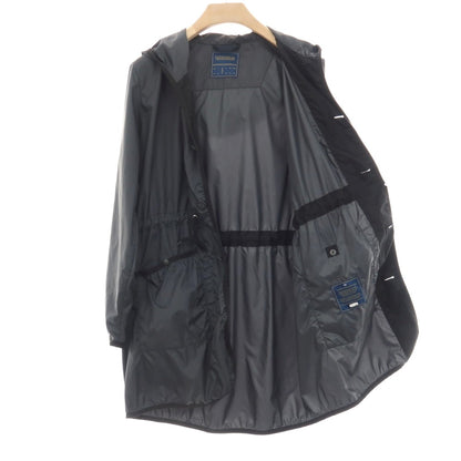 【中古】ラベンハム LAVENHAM ポリエステル フーデッドコート ダークグレイッシュネイビー【サイズ38】【 状態ランクB 】【 メンズ 】