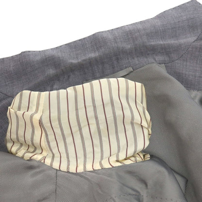 【中古】スティレ ラティーノ STILE LATINO モヘヤウール 3つボタンスーツ グレー【サイズ46 DROP,8R】【 状態ランクD 】【 メンズ 】
