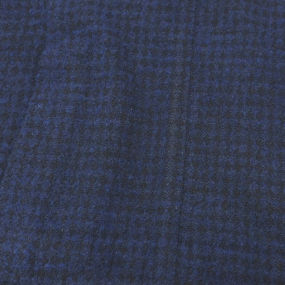 【中古】スティレ ラティーノ STILE LATINO ウールナイロン ハウンドトゥース 3B テーラードジャケット ネイビーxブラック【サイズ46】【 状態ランクC 】【 メンズ 】