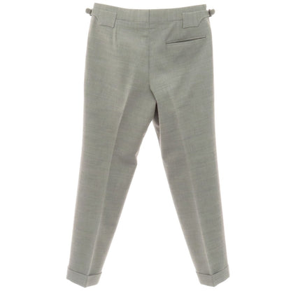 【中古】イガラシトラウザーズ 五十嵐 IGARASHI TROUSERS ストレッチ ポリエステル系 ドレススラックスパンツ ライトグレー【サイズ表記なし（M位）】【 状態ランクB 】【 メンズ 】