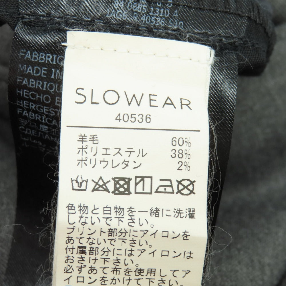 【中古】インコテックス INCOTEX URBAN TRAVELLER ウールポリエステルポリウレタン イージー カジュアルスラックスパンツ グレー【サイズ48】【 状態ランクB 】【 メンズ 】