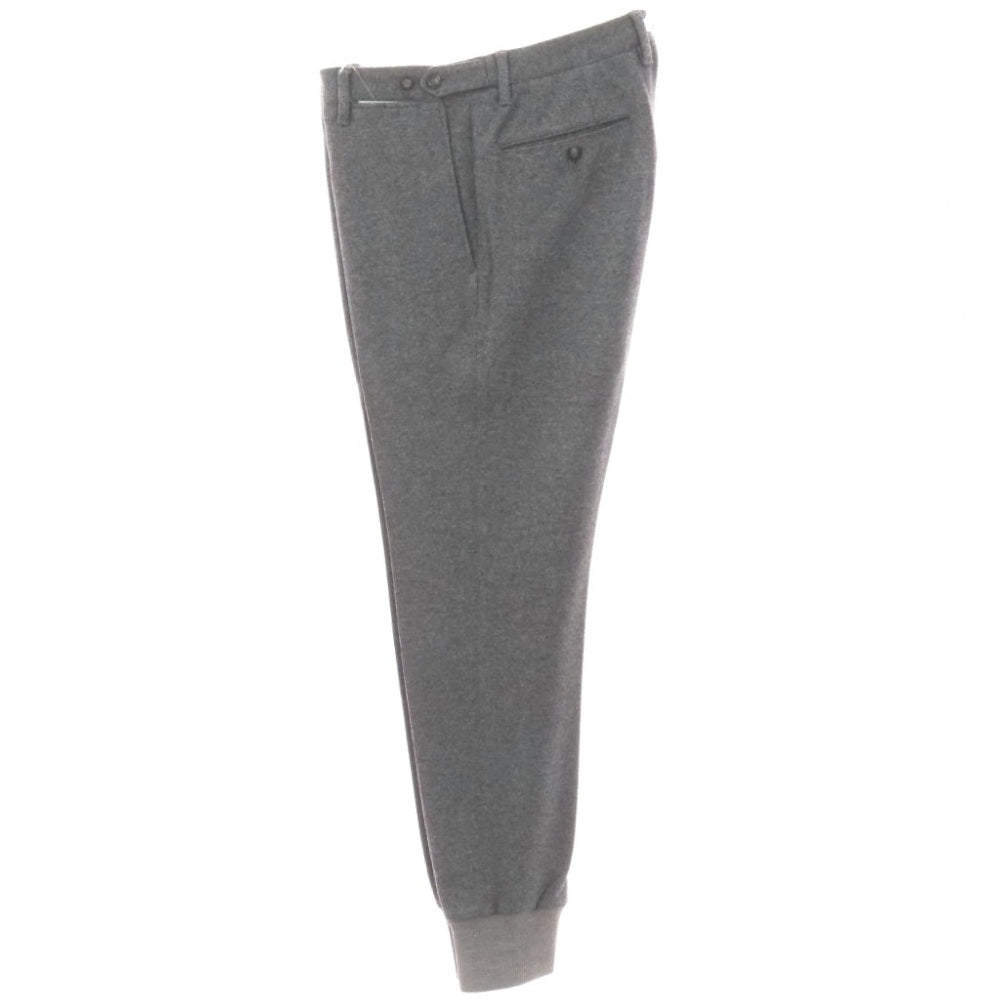 【中古】ジーティーアー G.T.A ウールナイロン ニット ジャージー ジョガーパンツ グレー【サイズ46】【 状態ランクC 】【 メンズ 】