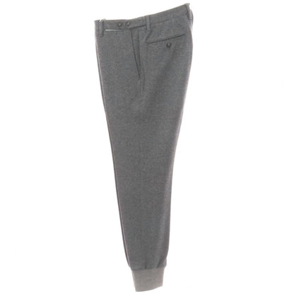 【中古】ジーティーアー G.T.A ウールナイロン ニット ジャージー ジョガーパンツ グレー【サイズ46】【 状態ランクC 】【 メンズ 】