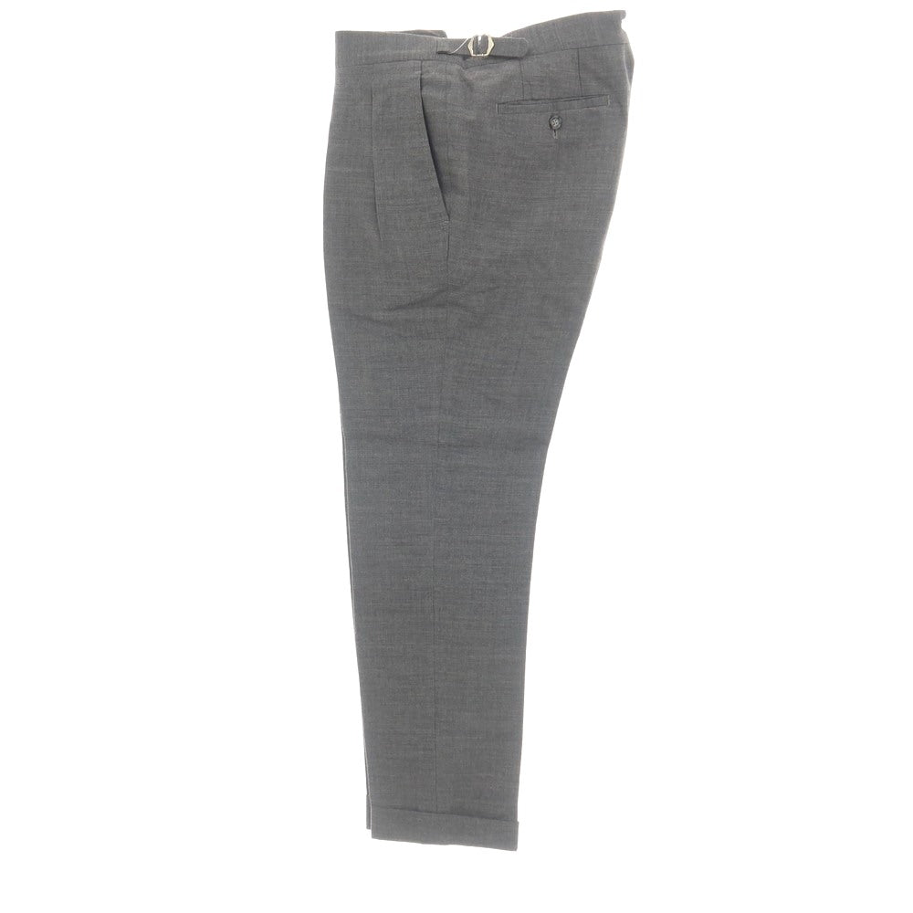 【中古】ベルナール ザンス BERNARD ZINS ウール ドレススラックスパンツ グレー【サイズ42】【 状態ランクC 】【 メンズ 】