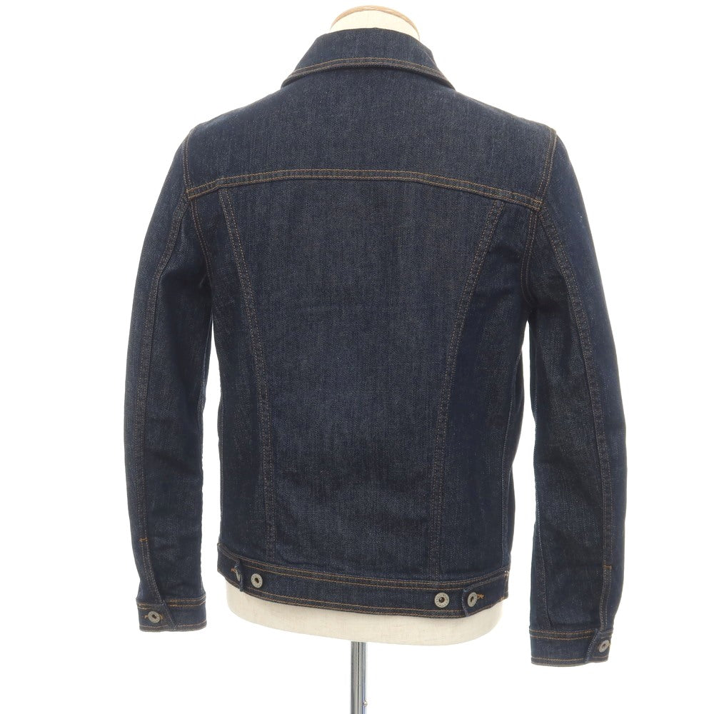 【中古】イカイ YCHAI コットンポリウレタン デニムジャケット ネイビー【サイズ44】【 状態ランクB 】【 メンズ 】
