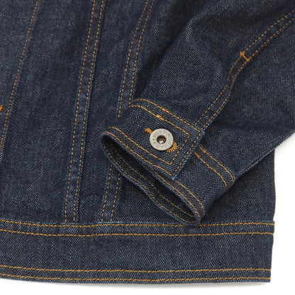 【中古】イカイ YCHAI コットンポリウレタン デニムジャケット ネイビー【サイズ44】【 状態ランクB 】【 メンズ 】