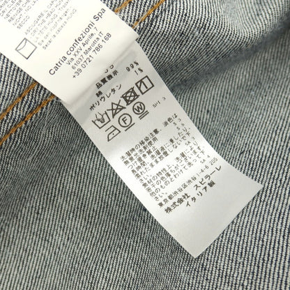 【中古】イカイ YCHAI コットンポリウレタン デニムジャケット ネイビー【サイズ44】【 状態ランクB 】【 メンズ 】