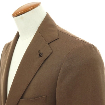 【中古】タリアトーレ TAGLIATORE Brilla per il gusto別注 ウール 2つボタンスーツ ブラウン【サイズ46/7 R】【 状態ランクB 】【 メンズ 】