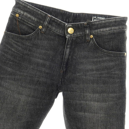【中古】ピーティートリノ デニム PT TORINO DENIM SWING ストレッチ コットン デニムパンツ ジーンズ ブラック【サイズ29】【 状態ランクB 】【 メンズ 】