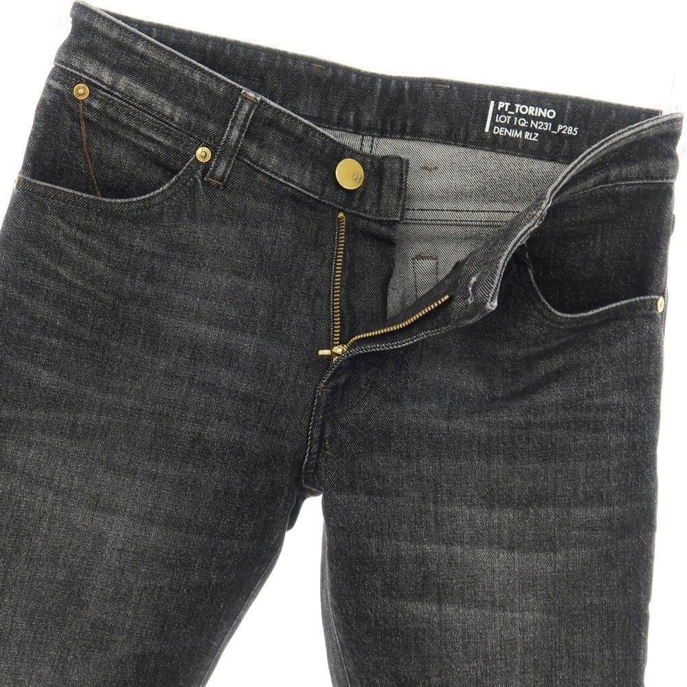 【中古】ピーティートリノ デニム PT TORINO DENIM SWING ストレッチ コットン デニムパンツ ジーンズ ブラック【サイズ29】【 状態ランクB 】【 メンズ 】