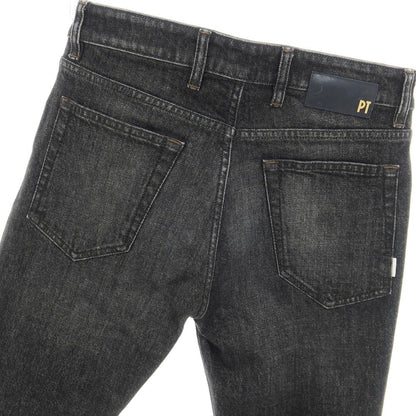 【中古】ピーティートリノ デニム PT TORINO DENIM SWING ストレッチ コットン デニムパンツ ジーンズ ブラック【サイズ29】【 状態ランクB 】【 メンズ 】