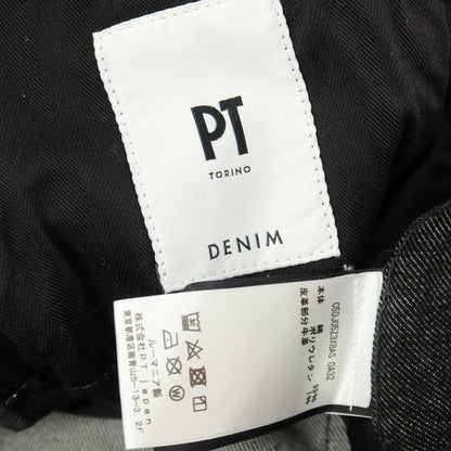 【中古】ピーティートリノ デニム PT TORINO DENIM SWING ストレッチ コットン デニムパンツ ジーンズ ブラック【サイズ29】【 状態ランクB 】【 メンズ 】