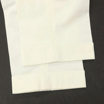 【中古】ベルウィッチ BERWICH ストレッチ コットン カジュアルスラックスパンツ ホワイト【サイズ44】【 状態ランクB 】【 メンズ 】