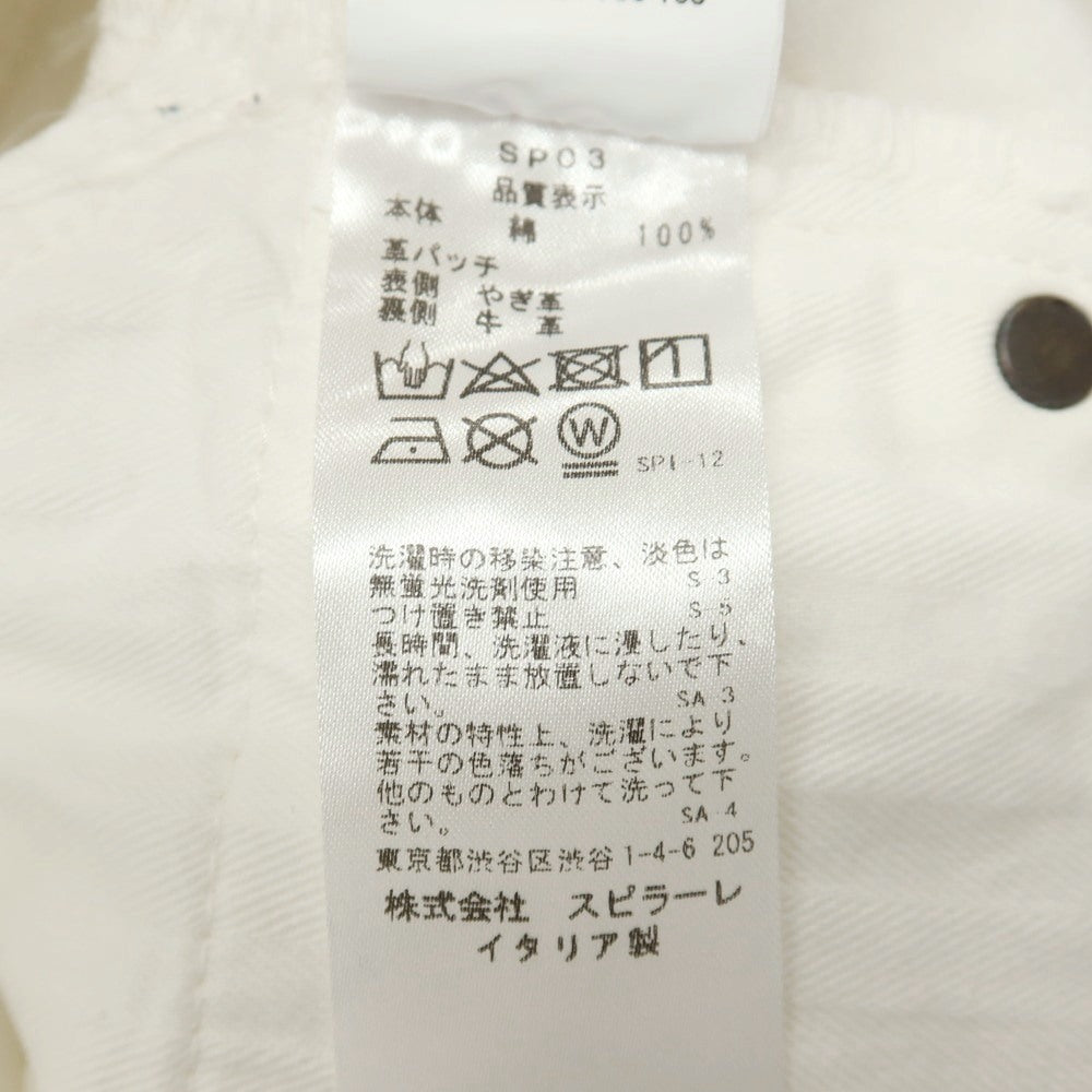 【中古】イカイ YCHAI コットン デニムパンツ ホワイト【サイズ29】【 状態ランクB 】【 メンズ 】